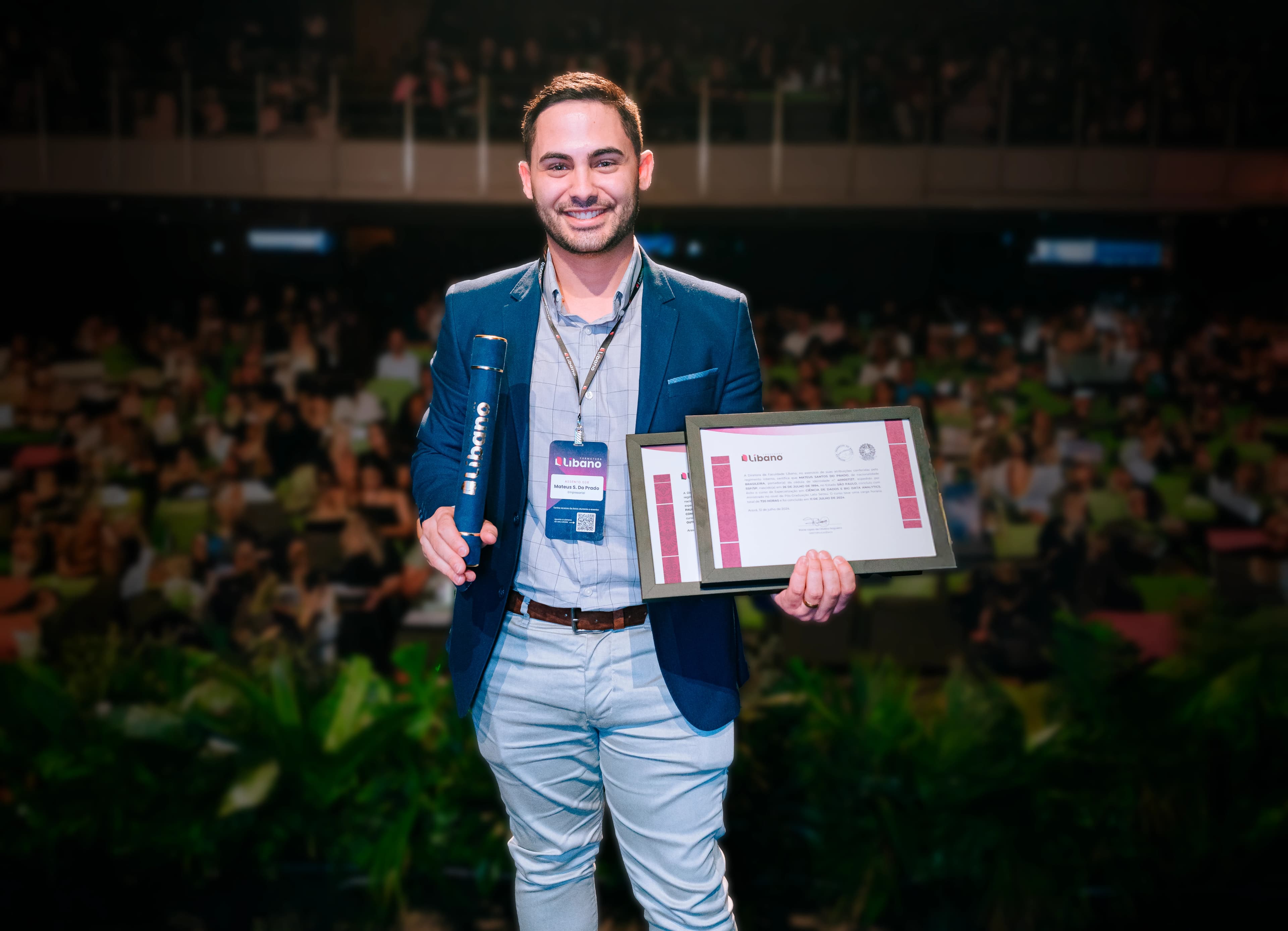 Primeira formatura de Pós-Graduação!